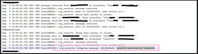 check logs