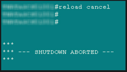 reload cancel