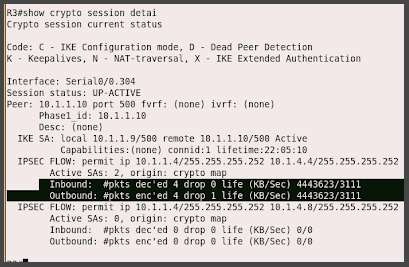 show crypto session detail